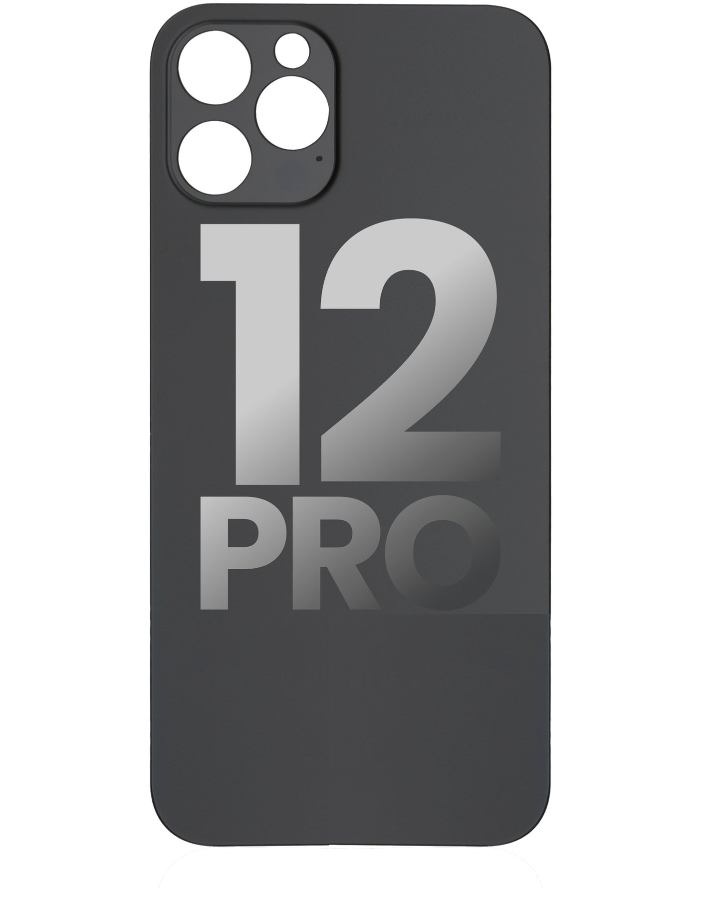 iPhone 12 Pro Large Hole Back Glass - Premium