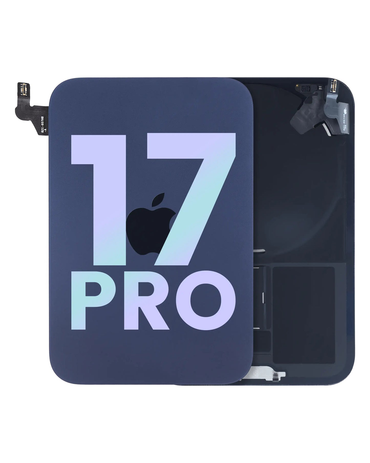 iPhone 17 Pro Deep Blue back glass full assembly with charging coil