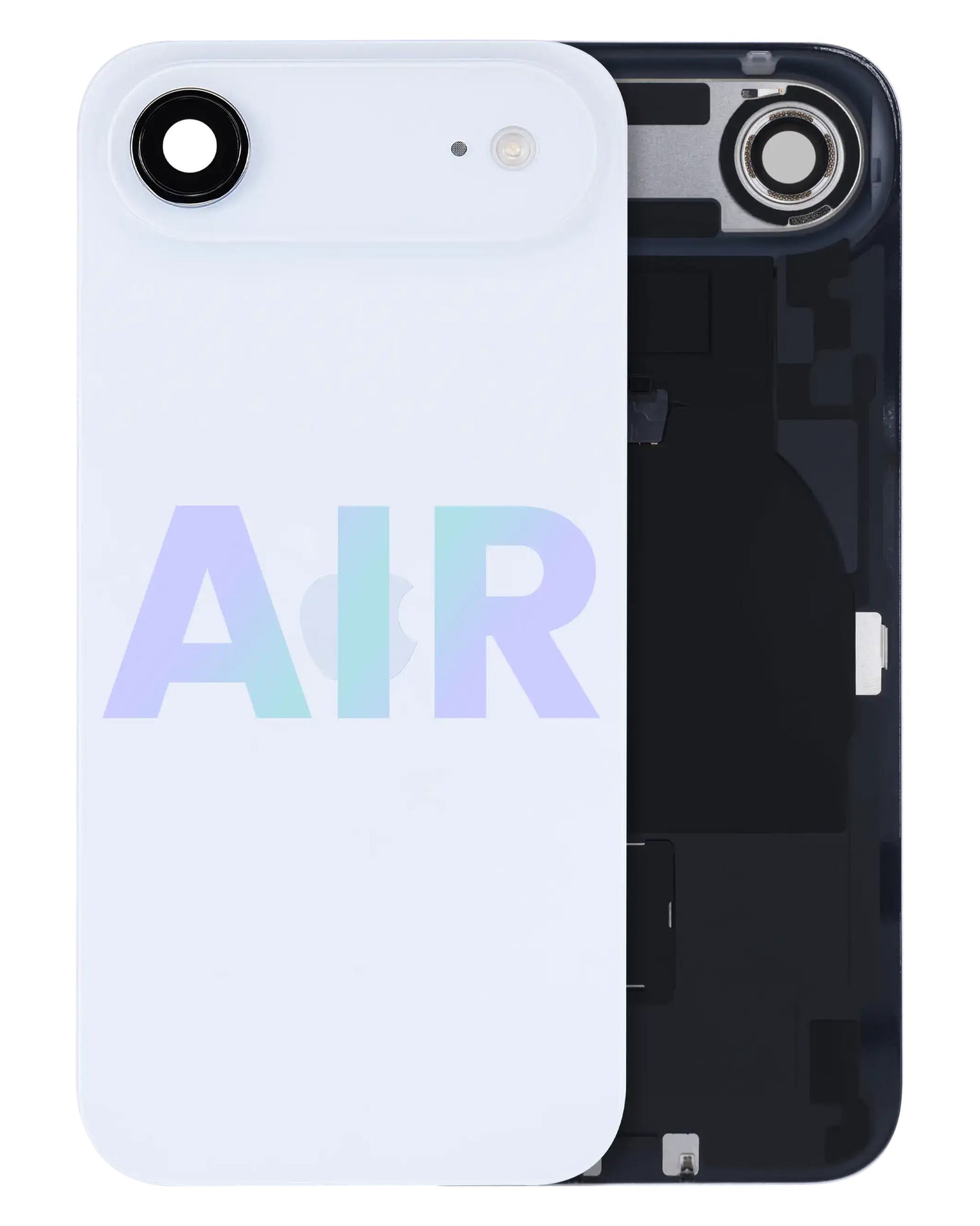 iPhone Air Sky Blue back glass full assembly with charging coil