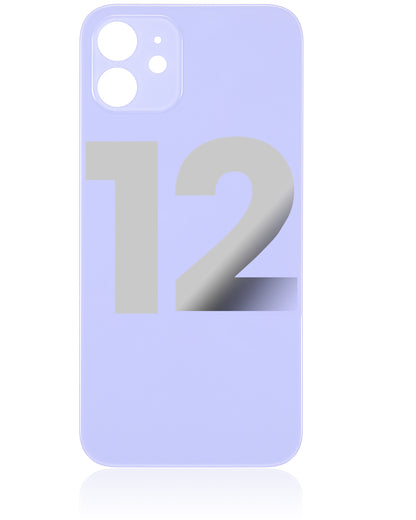 iPhone 12 Large Hole Back Glass - Premium