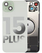 iPhone 15 Plus Back Glass Half Assembly (No Coil) - A Grade