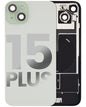 iPhone 15 Plus Back Glass Full Assembly (With Coil) - Premium