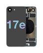 iPhone 17e back glass half assembly, Black