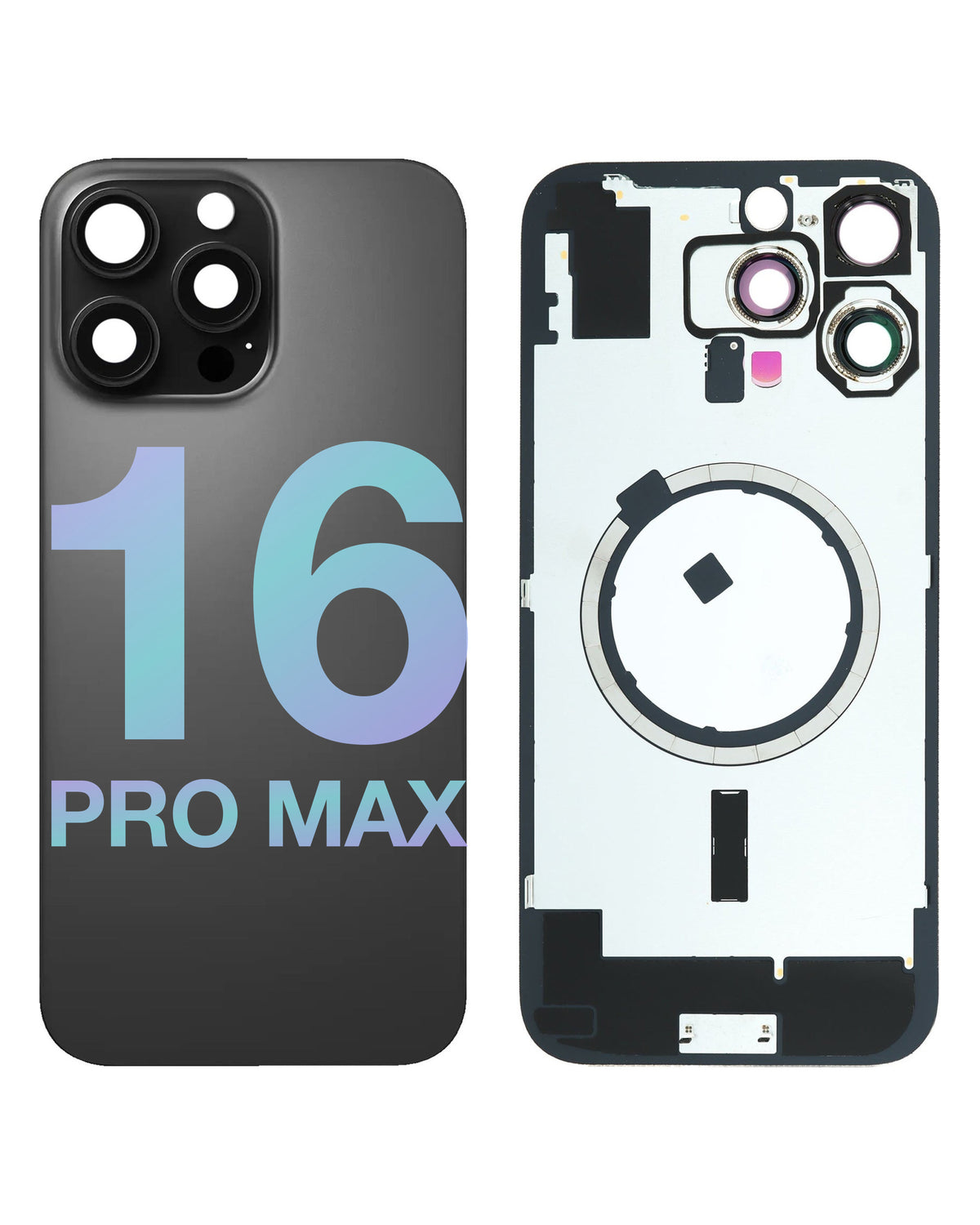 BGP owner-approved model-label v4 2026-08-14 | iphone-16-pro-max-half-assembly-no-coil-premium | Black Titanium