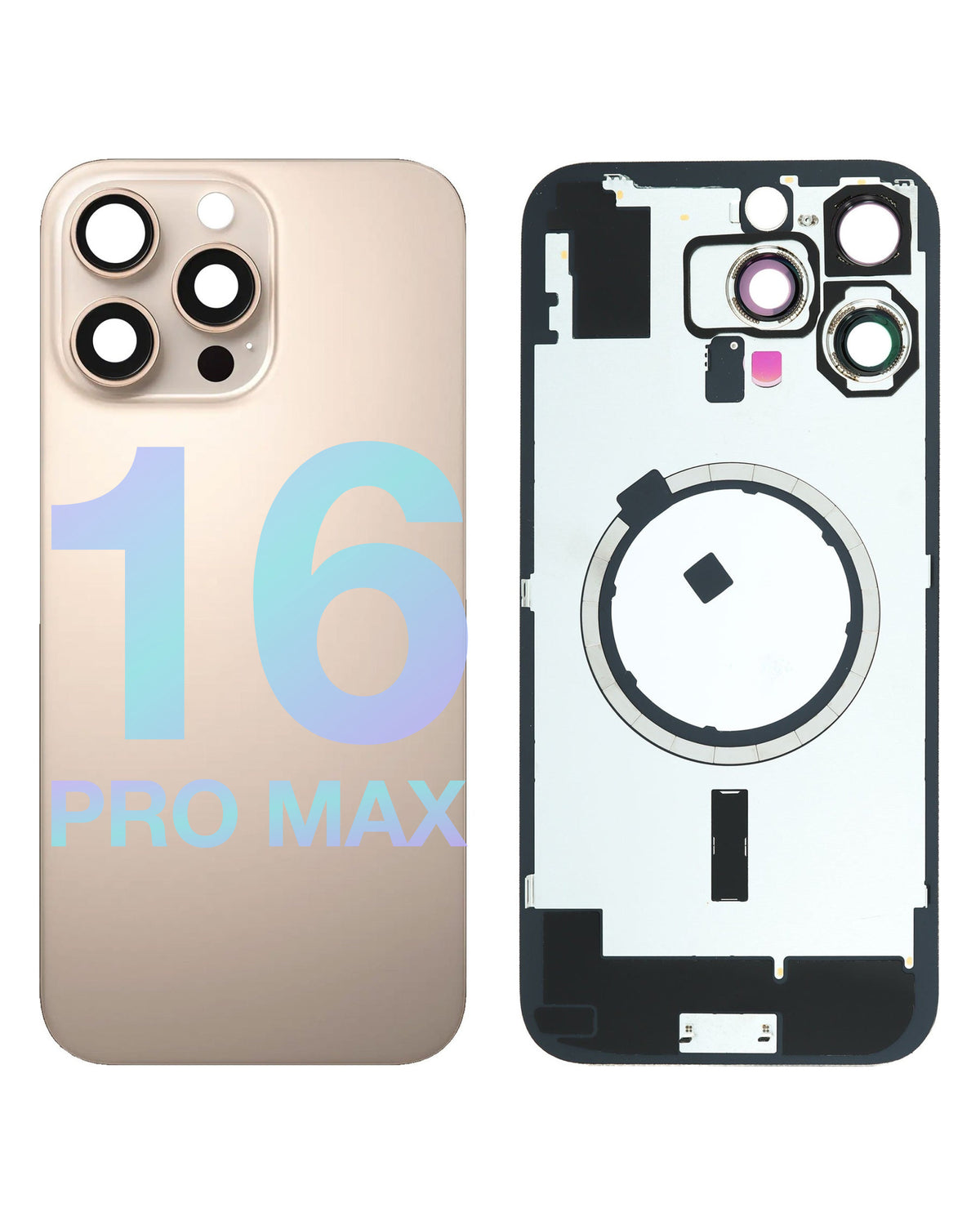 BGP owner-approved model-label v4 2026-08-14 | iphone-16-pro-max-half-assembly-no-coil-premium | Desert Titanium