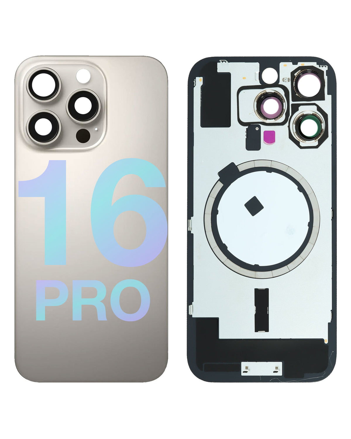 BGP owner-approved model-label v4 2026-08-14 | iphone-16-pro-half-assembly-no-coil-a-grade | Natural Titanium