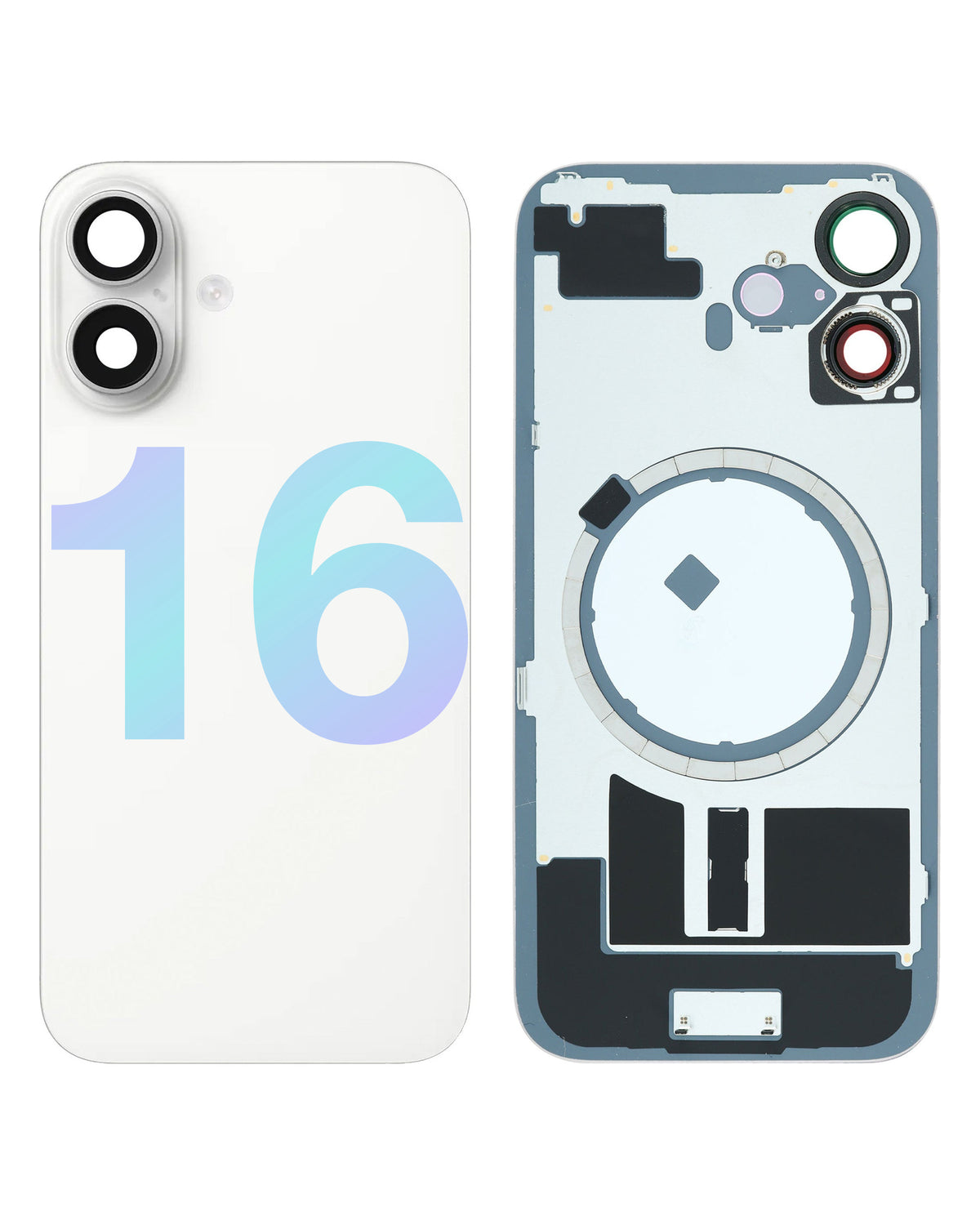 BGP owner-approved model-label v4 2026-08-14 | iphone-16-half-assembly-no-coil-a-grade | White