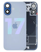 iPhone 17 Mist Blue back glass full assembly with charging coil
