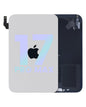 iPhone 17 Pro Max Silver back glass full assembly with charging coil