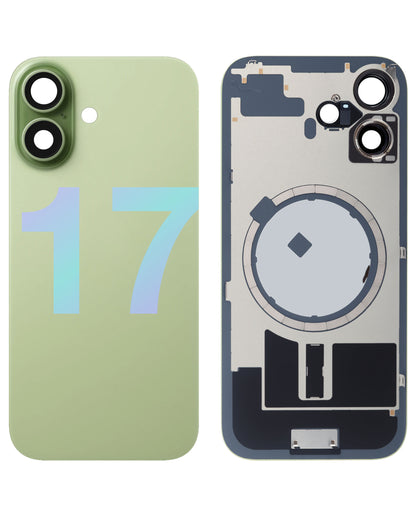 iPhone 17 back glass half assembly, Sage