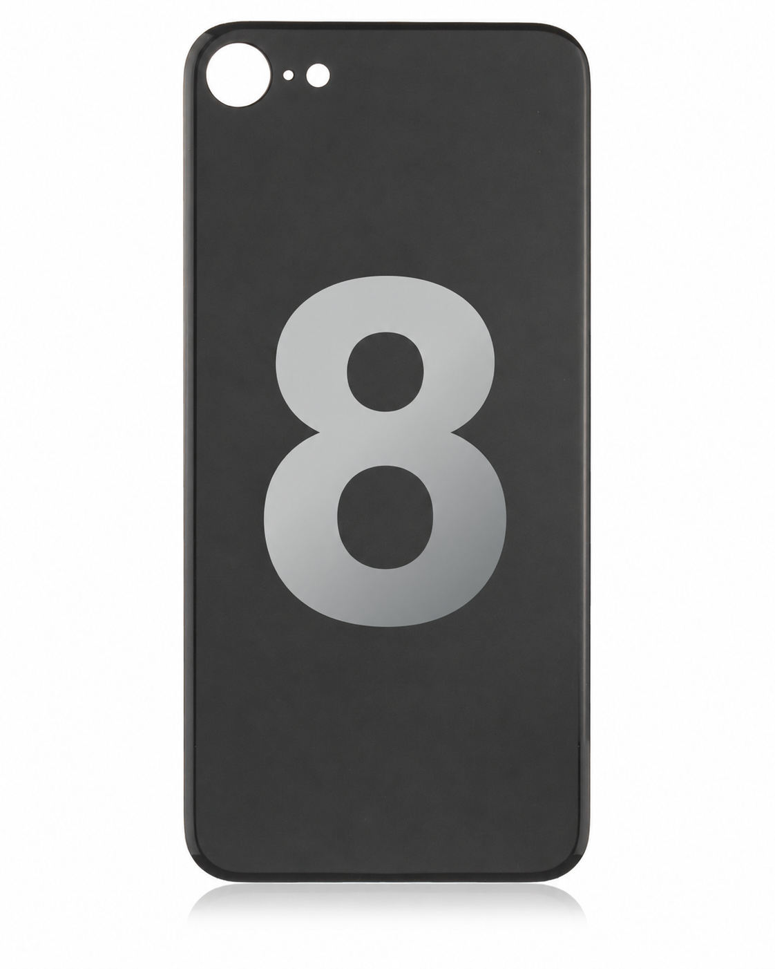 iPhone 8 Large Hole Back Glass - Premium