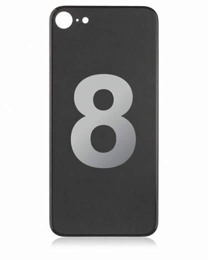 iPhone 8 Large Hole Back Glass - Premium
