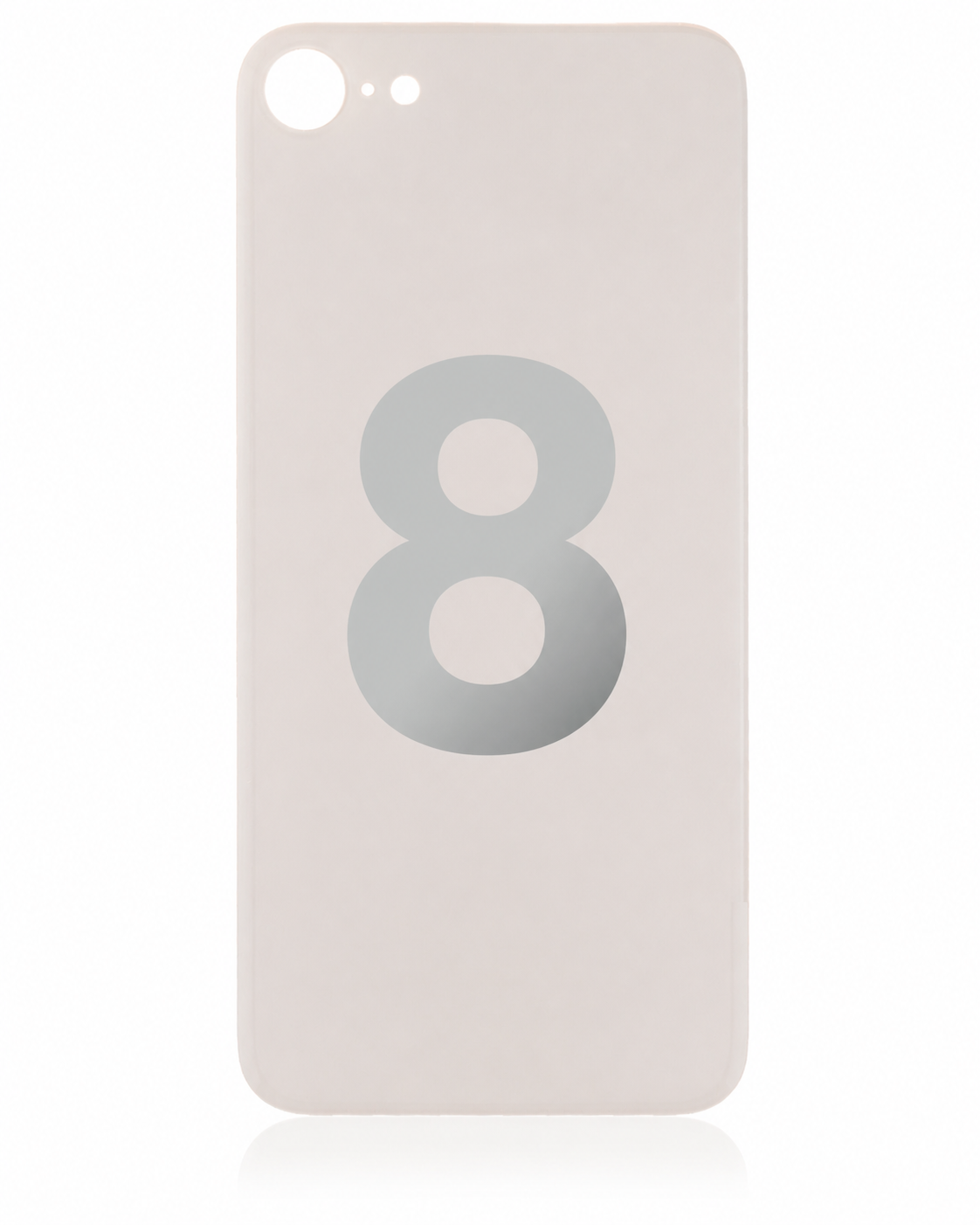iPhone 8 Large Hole Back Glass - Premium