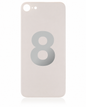 iPhone 8 Large Hole Back Glass - Premium