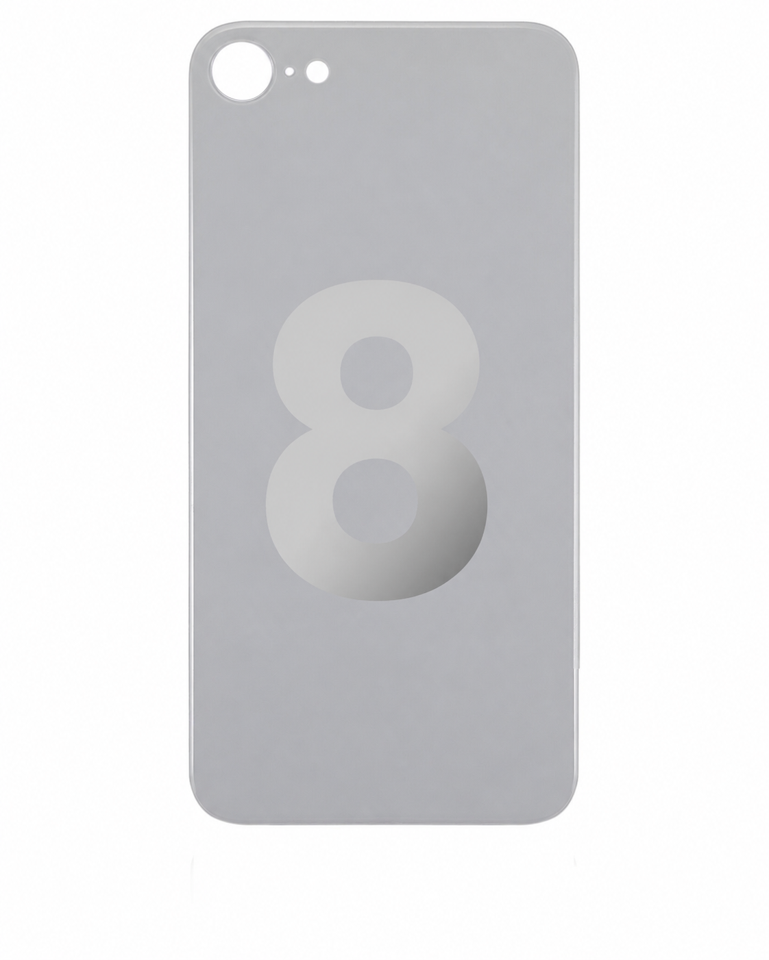 iPhone 8 Large Hole Back Glass - Premium