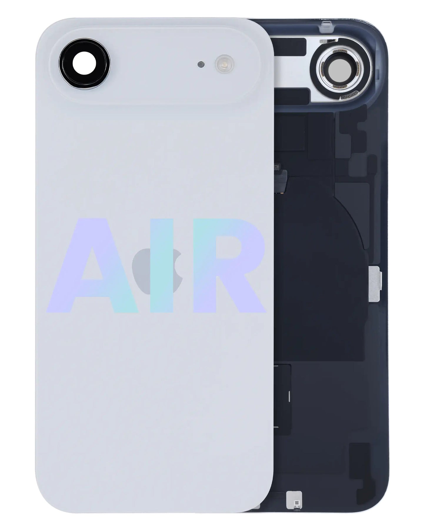 iPhone Air Cloud White back glass full assembly with charging coil