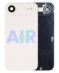 iPhone Air Light Gold back glass full assembly with charging coil