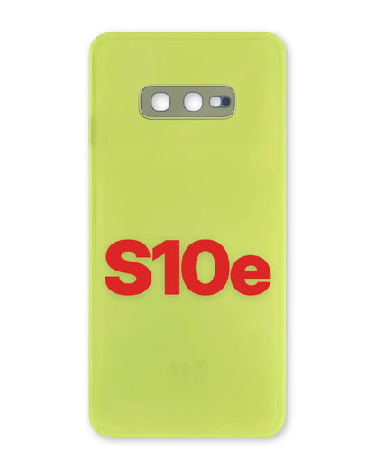 Samsung Galaxy S10e back glass, Canary Yellow