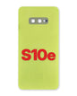 Samsung Galaxy S10e back glass, Canary Yellow