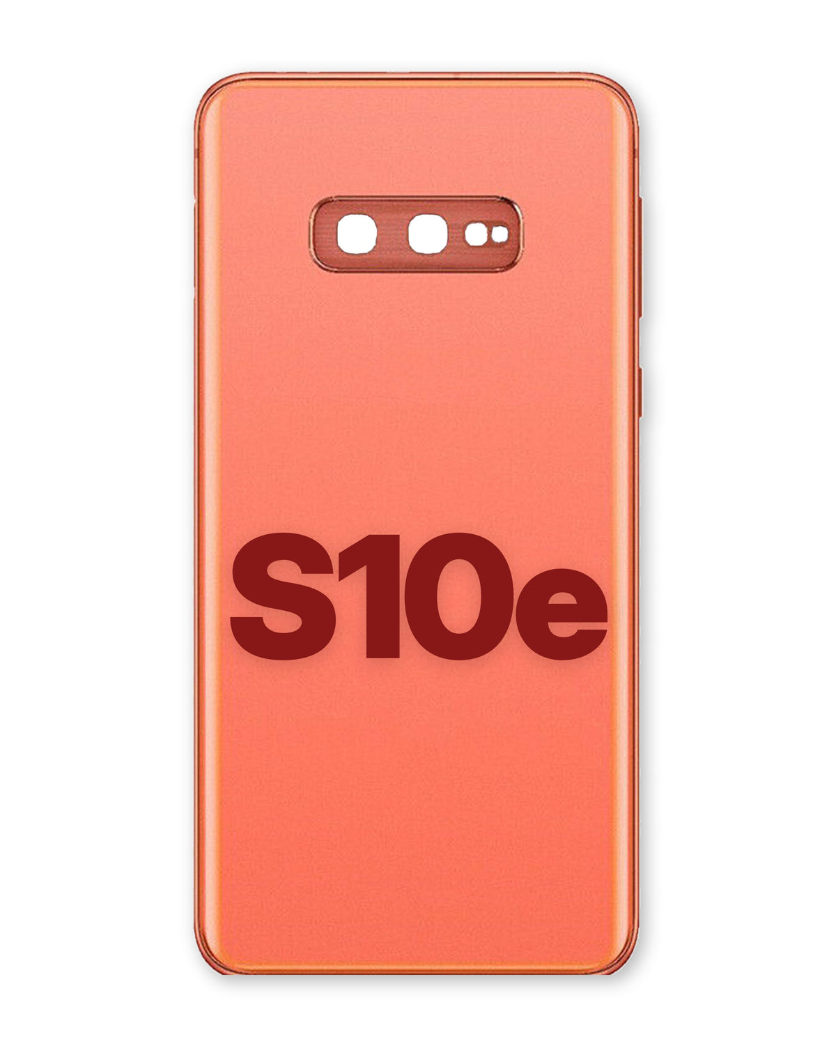 Samsung Galaxy S10e back glass, Flamingo Pink