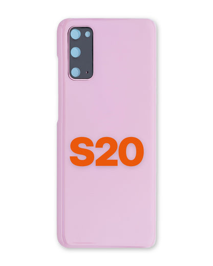 Samsung Galaxy S20 back glass, Cloud Pink