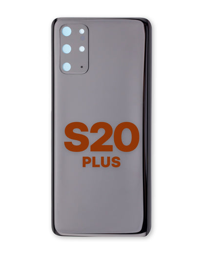 Samsung Galaxy S20 Plus back glass, Cosmic Black