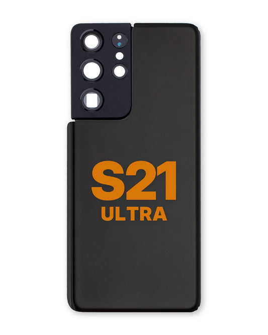 Samsung Galaxy S21 Ultra back glass, Phantom Black