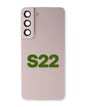 Samsung Galaxy S22 back glass, Pink Gold