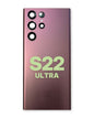 Samsung Galaxy S22 Ultra back glass, Burgundy