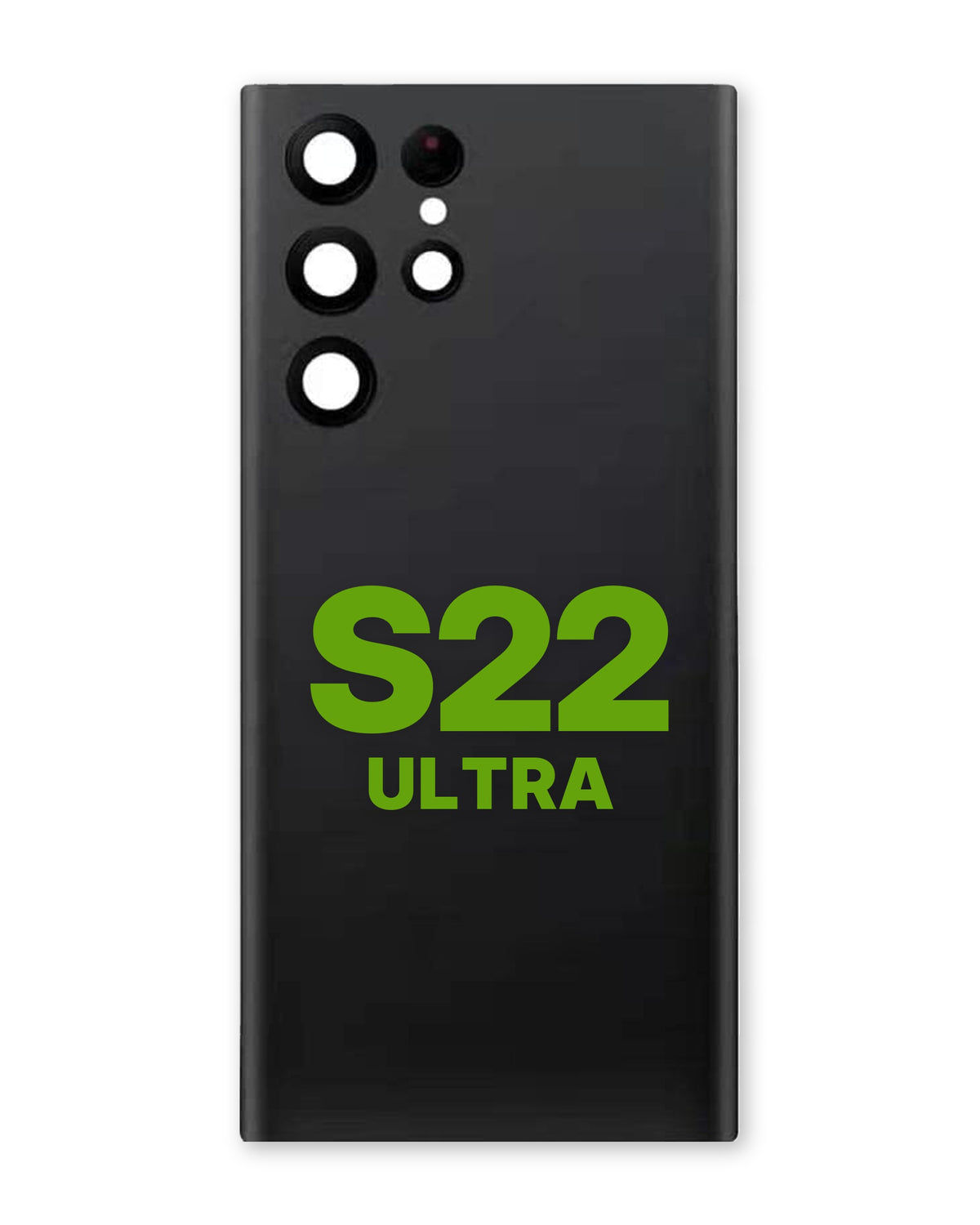 Samsung Galaxy S22 Ultra back glass, Phantom Black