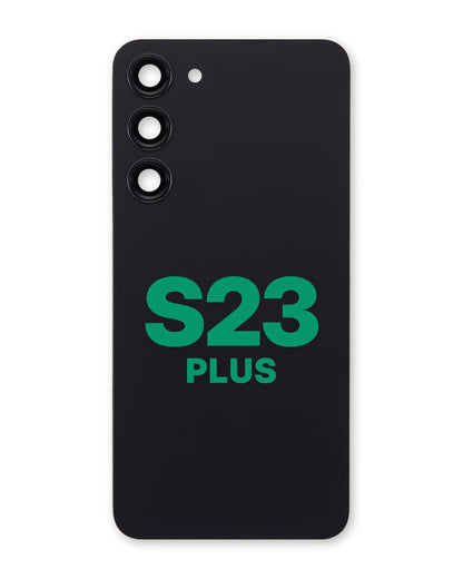 Samsung Galaxy S23 Plus back glass, Phantom Black