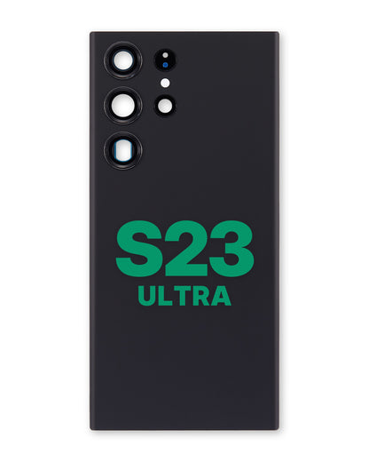 Samsung Galaxy S23 Ultra back glass, Phantom Black