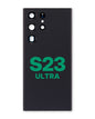 Samsung Galaxy S23 Ultra back glass, Phantom Black