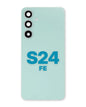 Samsung Galaxy S24 FE back glass, Mint