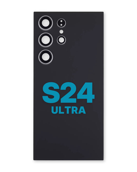 Samsung Galaxy S24 Ultra back glass, Titanium Black