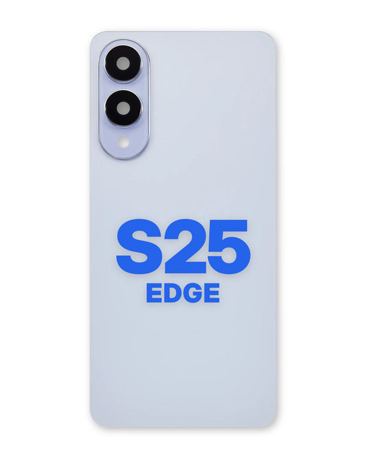Samsung Galaxy S25 Edge back glass, Titanium Icyblue