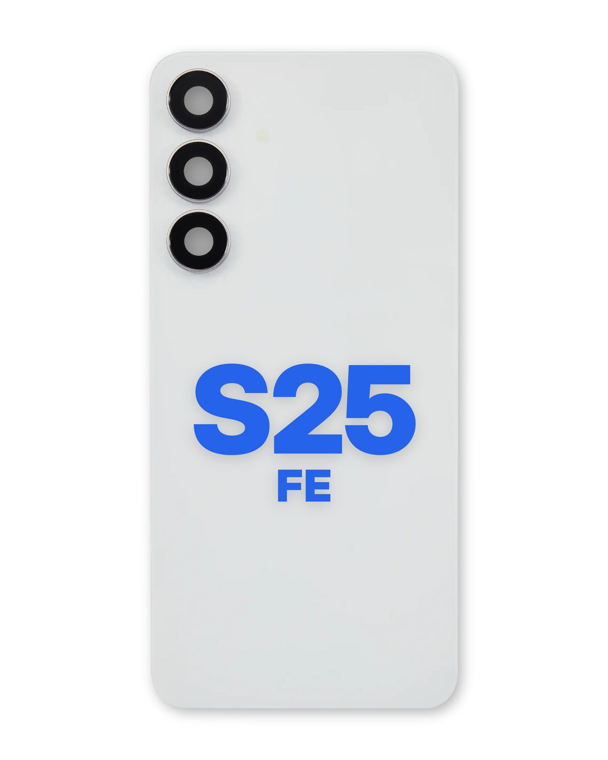 Samsung Galaxy S25 FE back glass, White