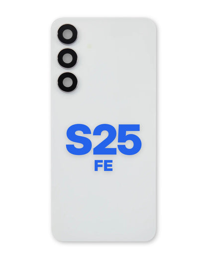 Samsung Galaxy S25 FE back glass, White