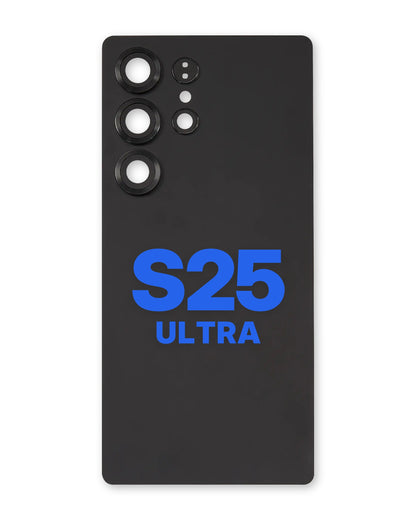 Samsung Galaxy S25 Ultra back glass, Titanium Black