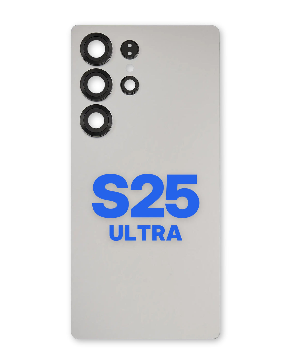 Samsung Galaxy S25 Ultra back glass, Titanium White Silver
