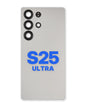 Samsung Galaxy S25 Ultra back glass, Titanium White Silver