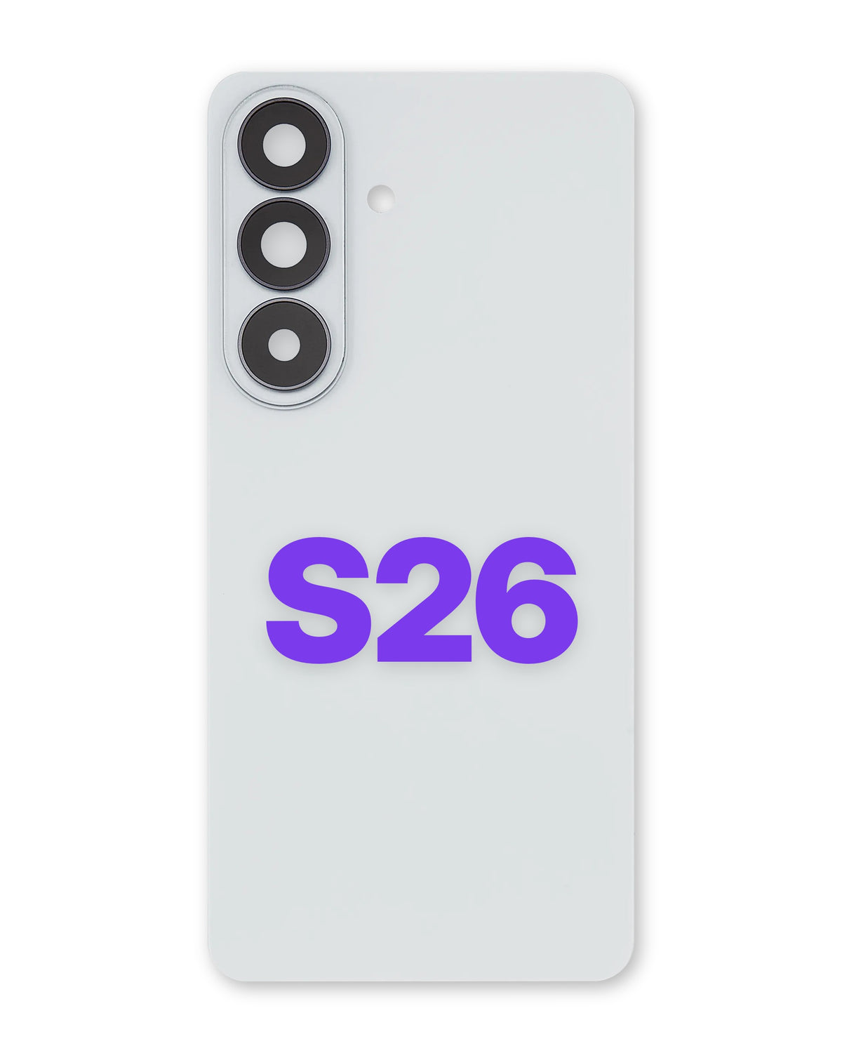 Samsung Galaxy S26 back glass, White