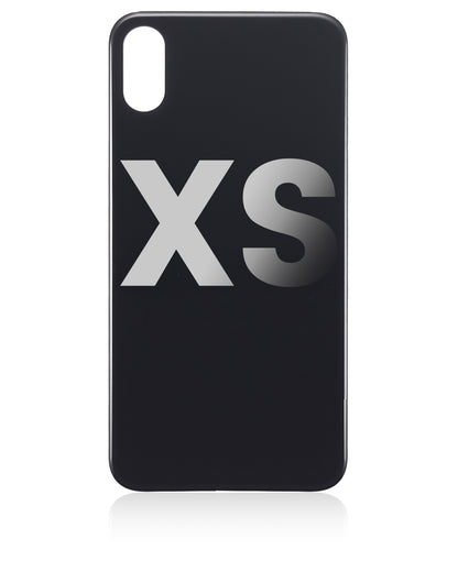 iPhone XS Large Hole Back Glass - Premium